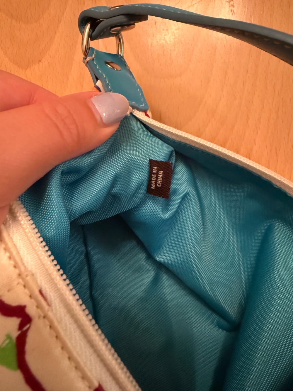 COACH Limited Edition Multicolour Mini Scribble Purse - Picture 6 of 7